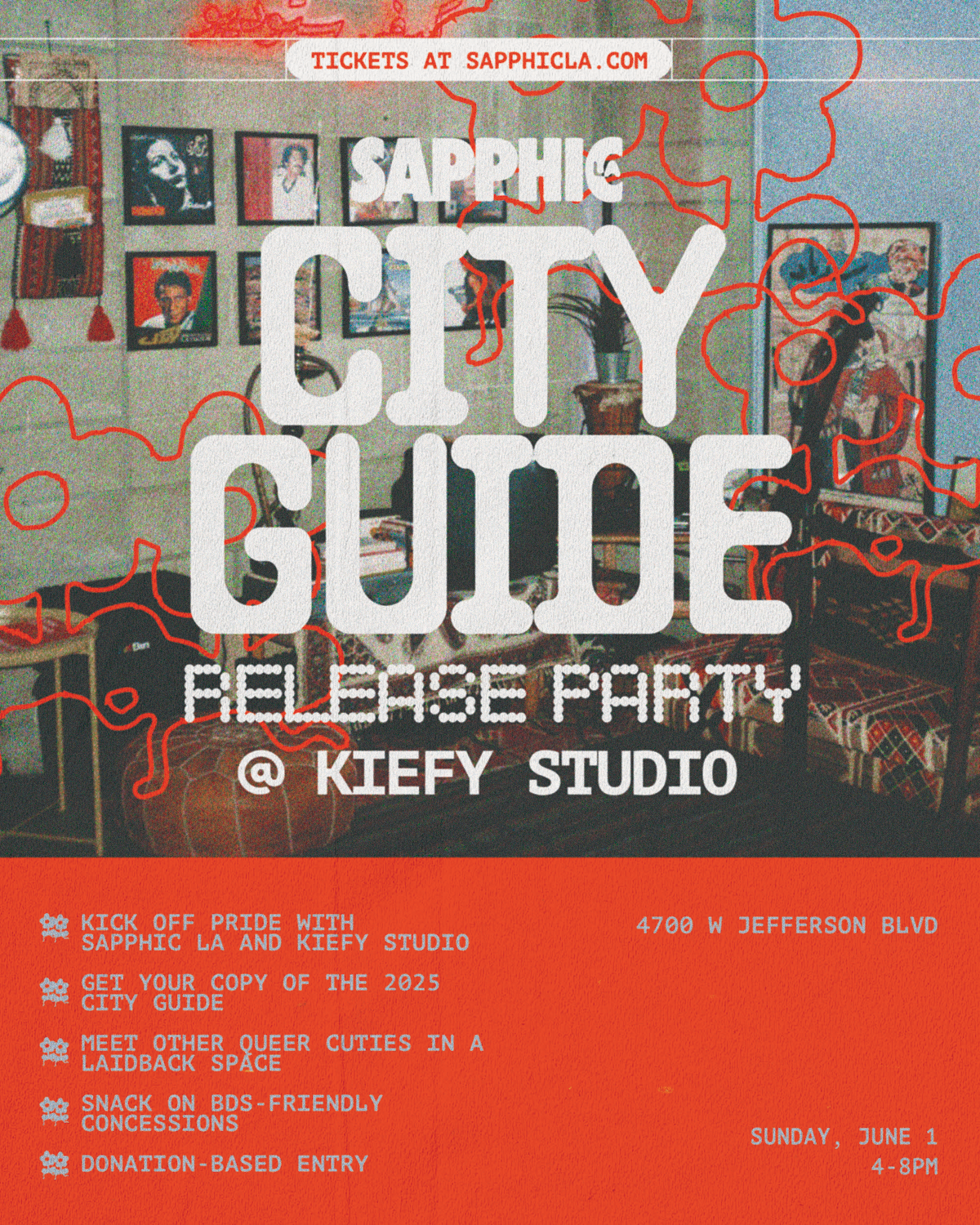 June 1 📍 CITY GUIDE RELEASE PARTY @ KIEFY STUDIO