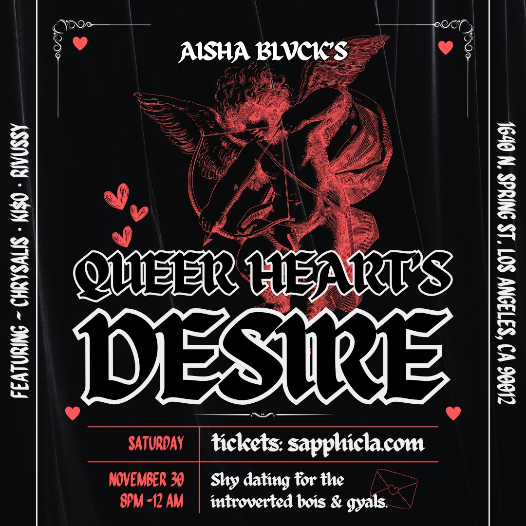 Queer Heart's Desire - Shy Flirting in DTLA - 11/30