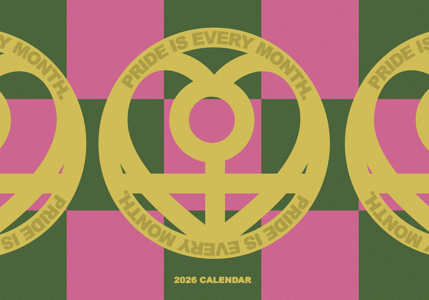 2026 Queer Joy Wall Calendar | A5 | Pre-Order