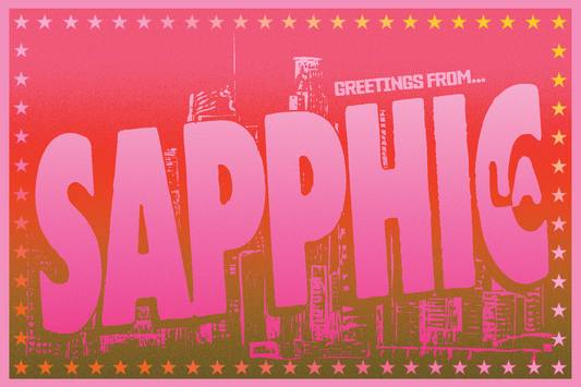 Postcard: GREETINGS FROM SAPPHIC LA
