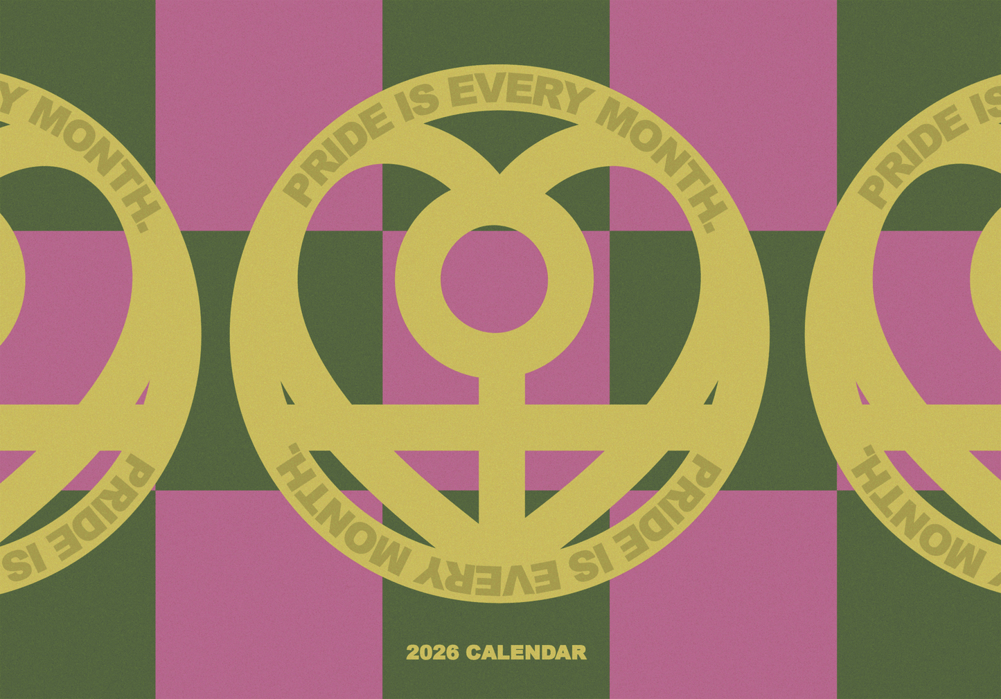 2026 Queer Joy Wall Calendar | A5 | Pre-Order